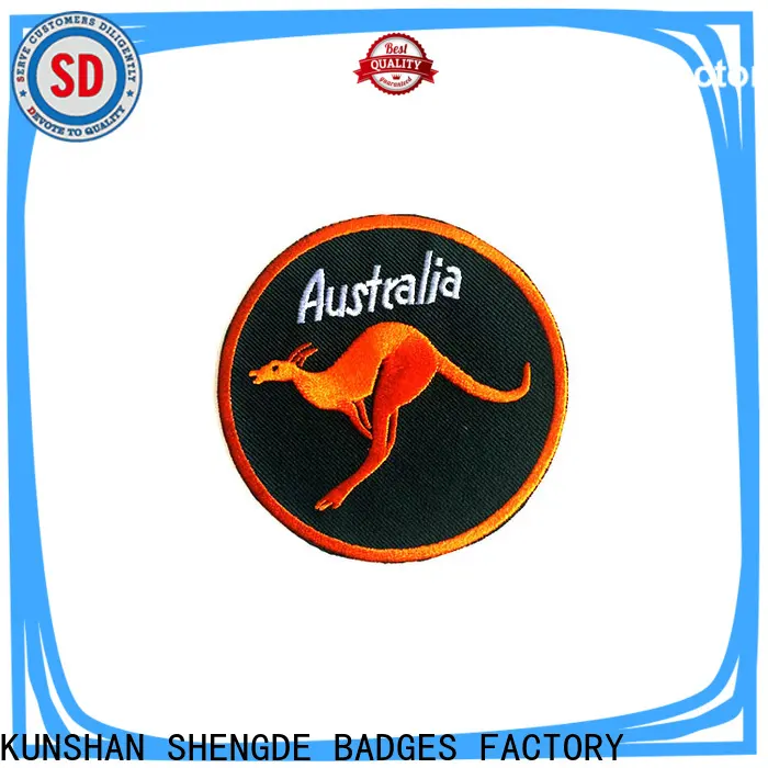 Shengde Custom iron on jean patches Supply for sale 1