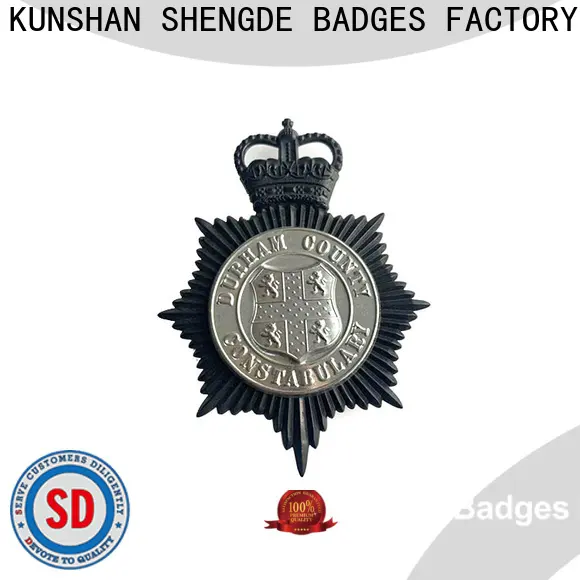 Shengde Custom vintage police badges Supply for sale 1