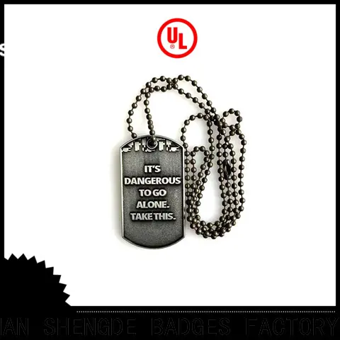 Shengde custom military dog tags manufacturers 1
