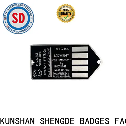 Shengde steel name plates for home Supply 1
