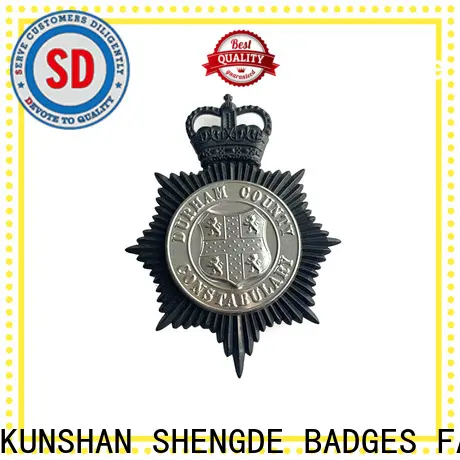 Shengde authentic police badge Suppliers bulk production 1