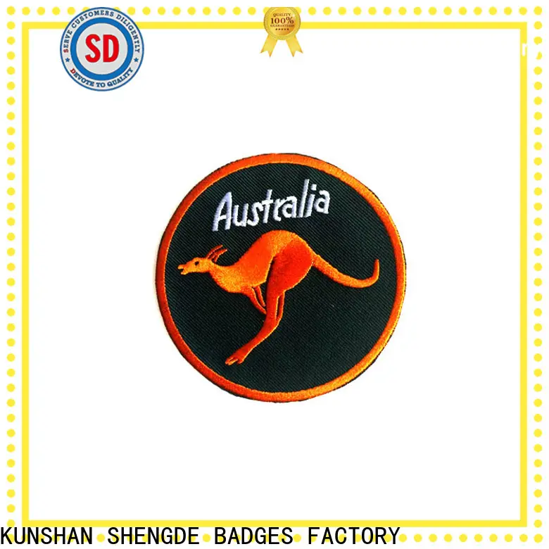Shengde High-quality iron on name patches for business for promotion 1