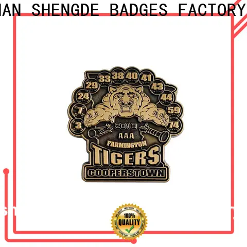 Shengde die struck soft enamel lapel pins Suppliers bulk production 1