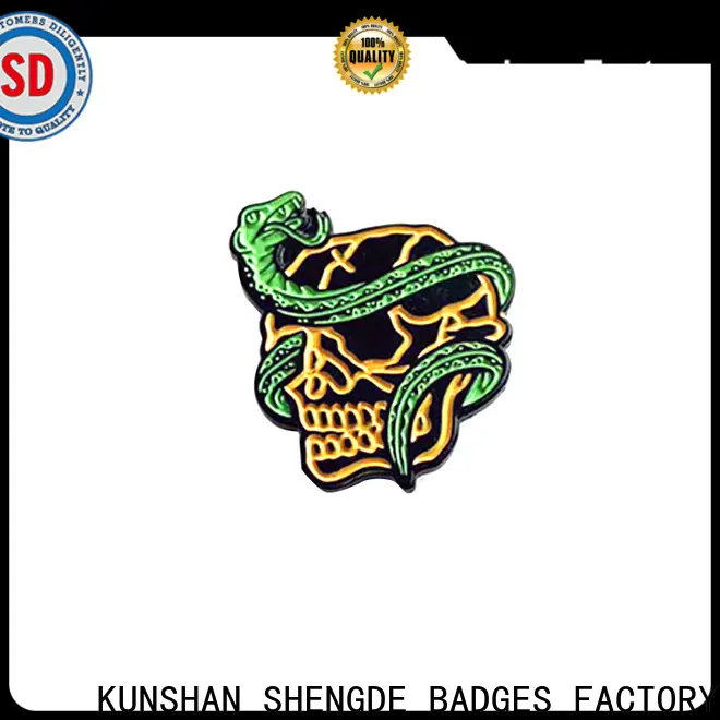 Shengde enamel horror pins Suppliers bulk production 1