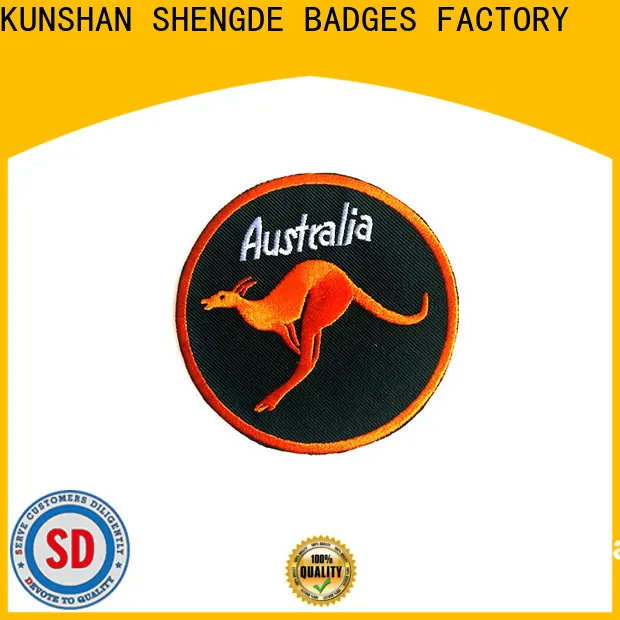 High-quality wholesale embroidered patches factory for sale 1