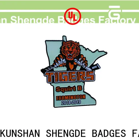 Shengde assorted lapel pins factory bulk production 1