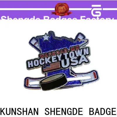 Shengde New stock softball trading pins Supply on sale 1