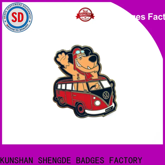 Shengde metal badges made to order manufacturers on sale 1