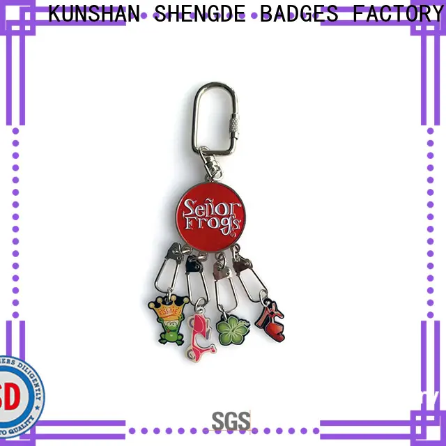Shengde custom metal keychains for business on sale 1