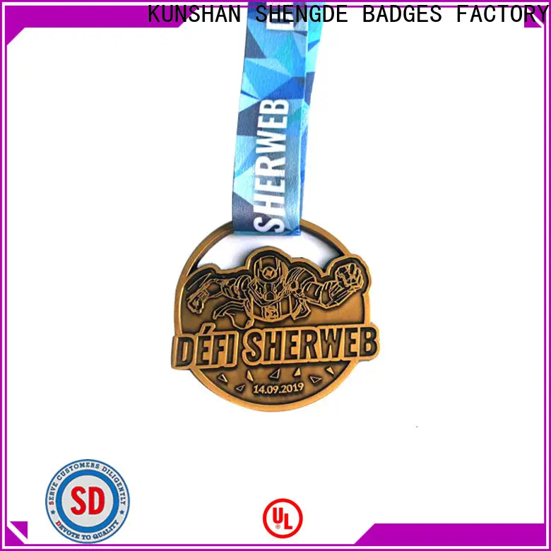 Shengde Wholesale custom running medals manufacturers bulk buy 1