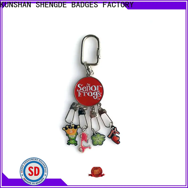 New plastic key chain factory 1