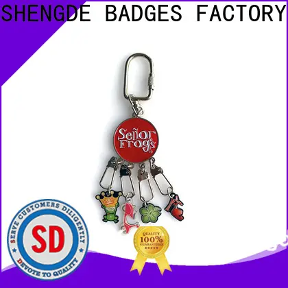 Shengde Wholesale custom metal keychains Supply 1