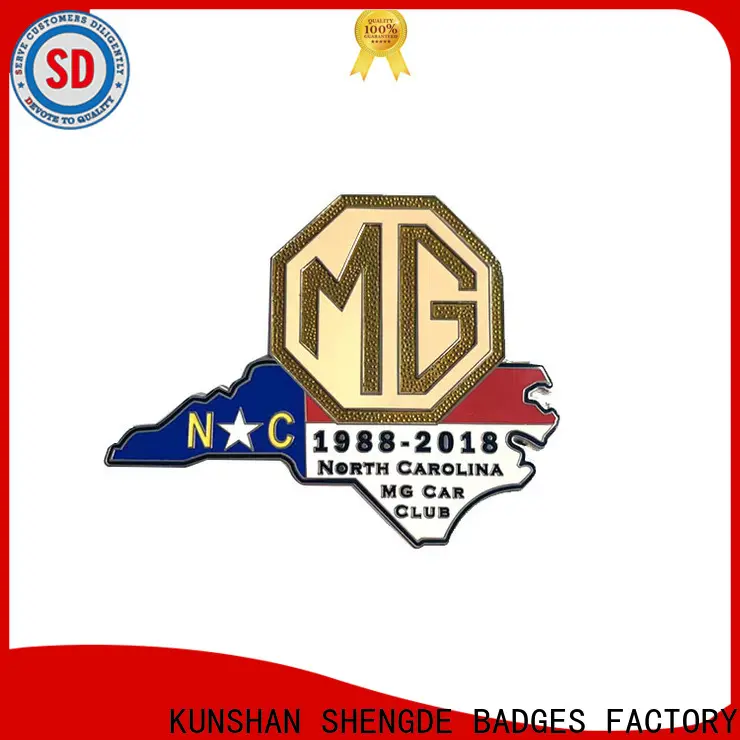 Shengde custom emblems for business on sale 1