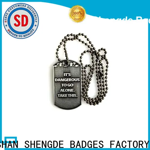 Shengde Best army dog tags manufacturers bulk production 1