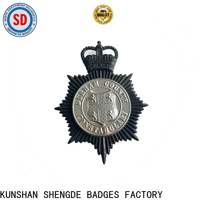 Custom plastic police badges Suppliers bulk buy 1