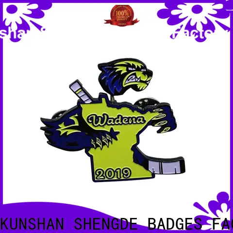 Shengde High-quality softball trading pins world series factory bulk buy 1