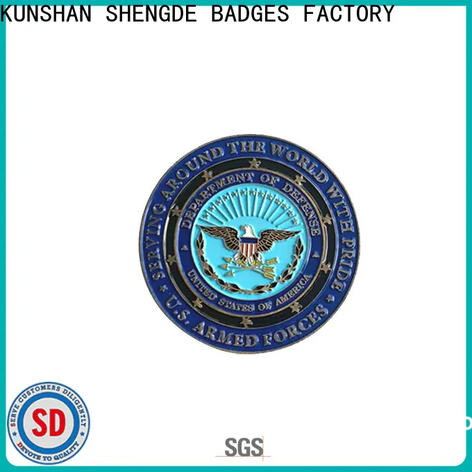 Shengde Latest how to make challenge coins manufacturers for sale 1