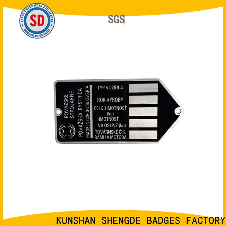 Shengde Wholesale personalized name plates factory on sale 1