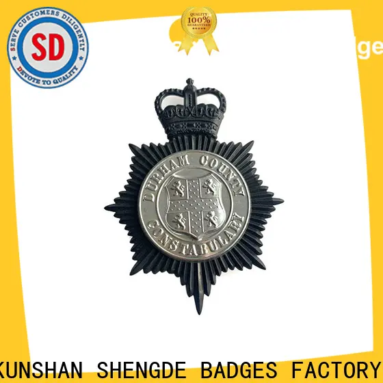 Wholesale custom made police badges manufacturers for promotion 1