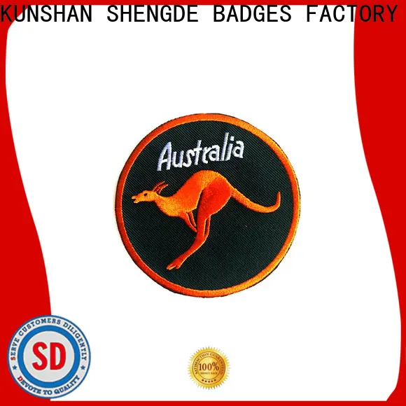 Shengde New iron on badges company on sale 1