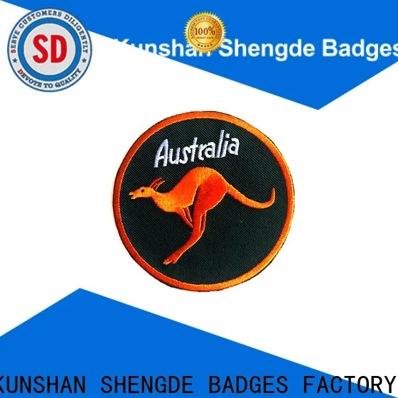 Shengde custom embroidery badges factory on sale 1
