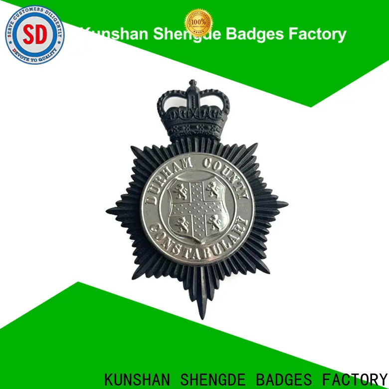 New plastic police badges Supply for sale 1