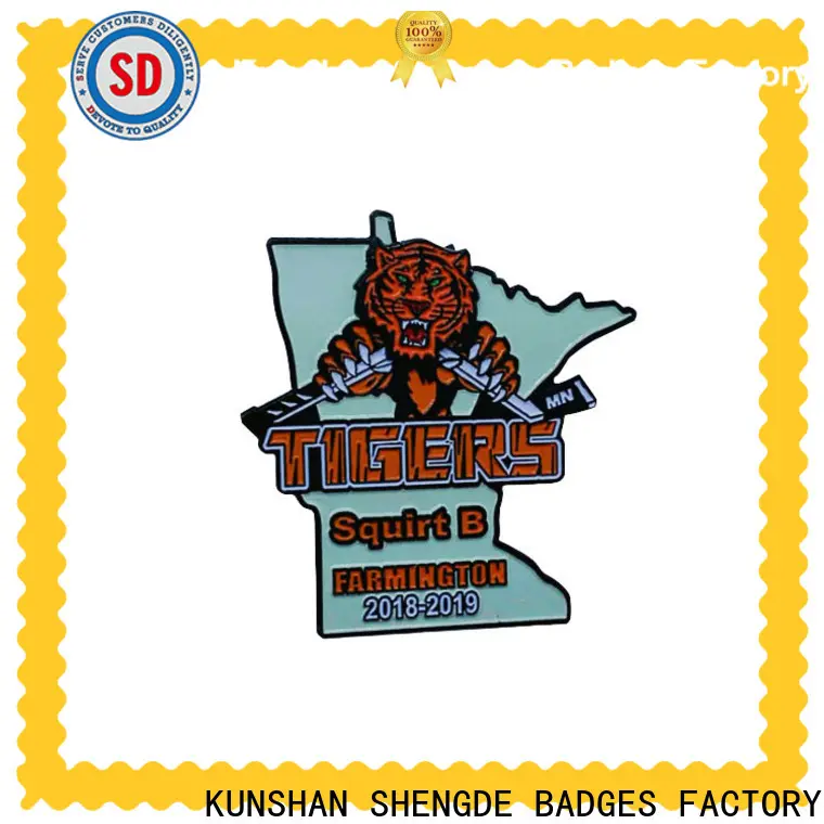 Shengde Top led lapel pins factory bulk production 1