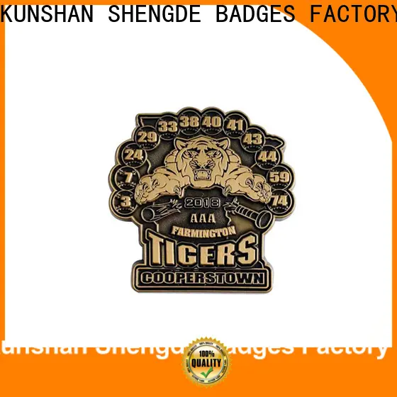 Shengde Wholesale die struck enamel pin Supply bulk buy 1