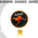 Shengde Custom custom embroidered name patches factory on sale 1