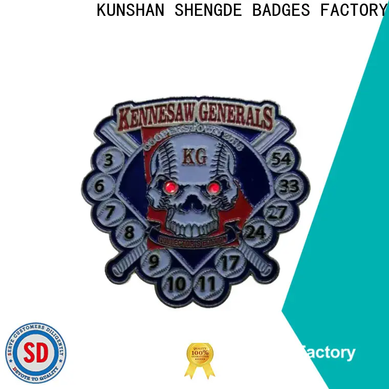 Shengde ribbon lapel pins Suppliers bulk production 1