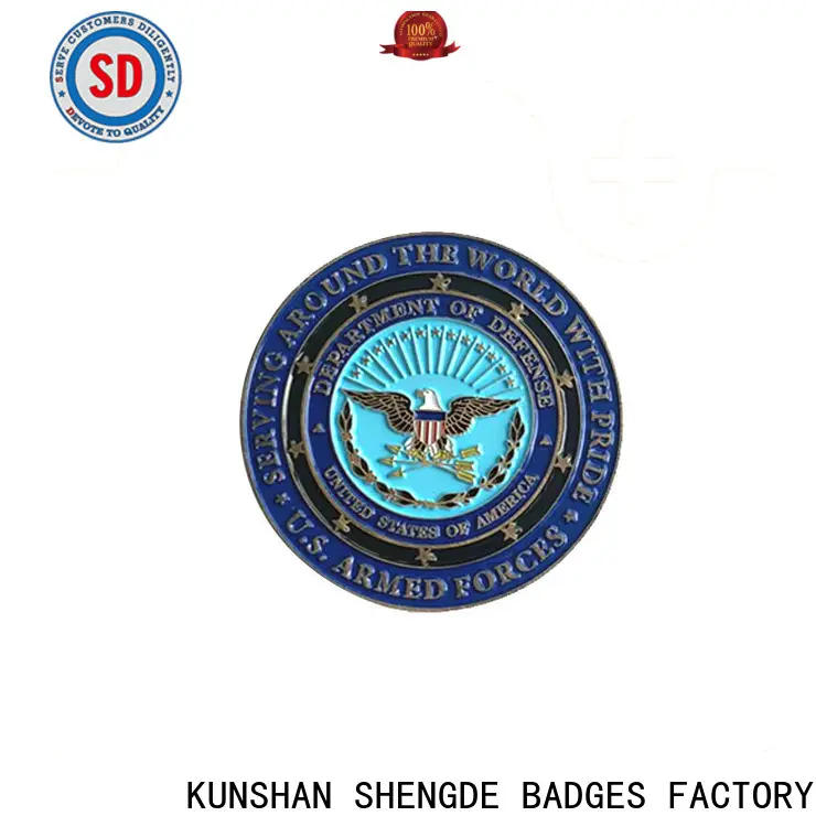 Shengde High-quality how to get challenge coins factory bulk production 1