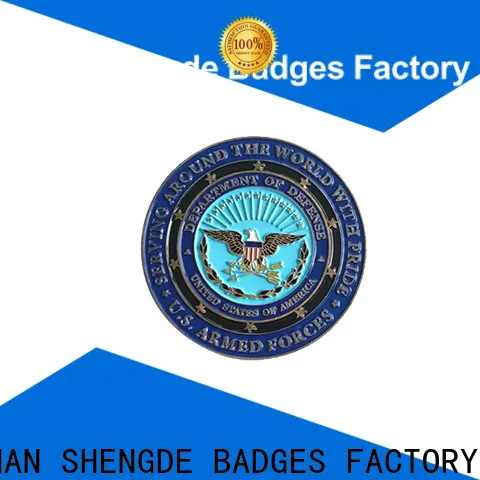 Shengde government challenge coins factory for promotion 1