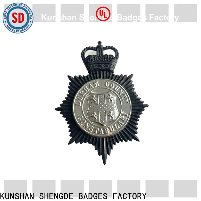 Shengde childrens police badges Suppliers bulk production 1