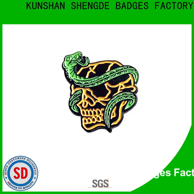 Shengde High-quality soft enamel pin badges for business for promotion 1