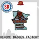 High-quality heart lapel pins company bulk buy 1