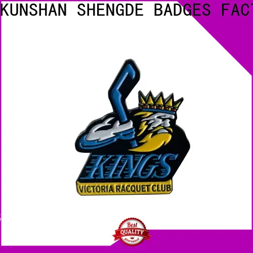 Shengde Best ice hockey lapel pins manufacturers bulk production 1