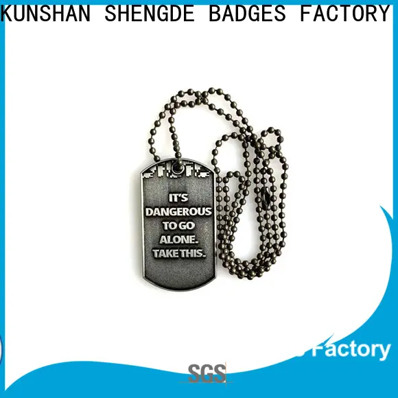 Shengde Best custom engraved dog tags for business 1