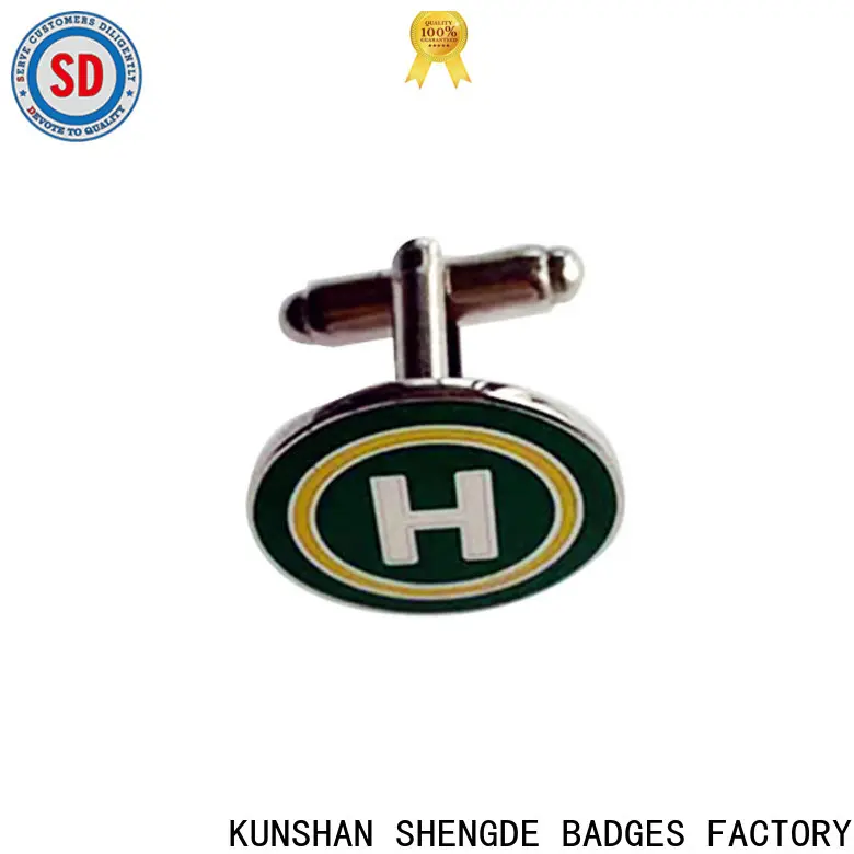 Shengde Best cufflinks & tie pins Suppliers bulk production 1