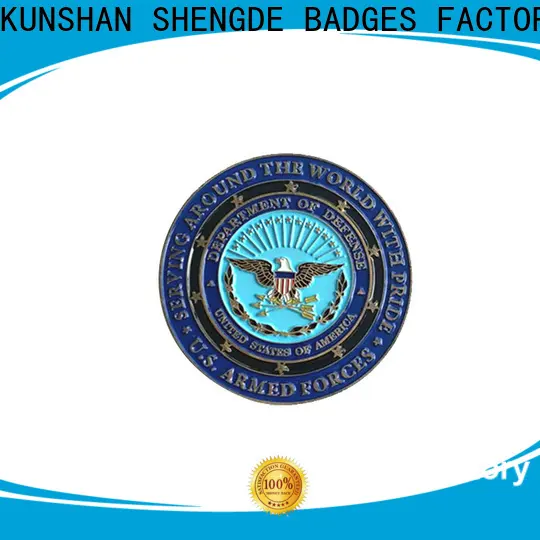 Shengde Wholesale how to make challenge coins Suppliers bulk production 1
