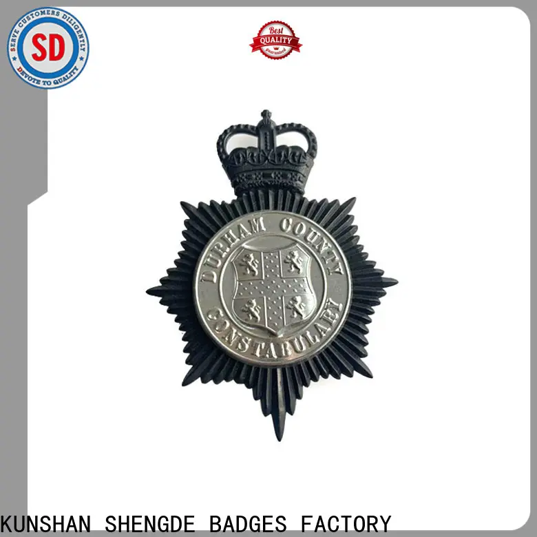 Top personalized police badge for business 1