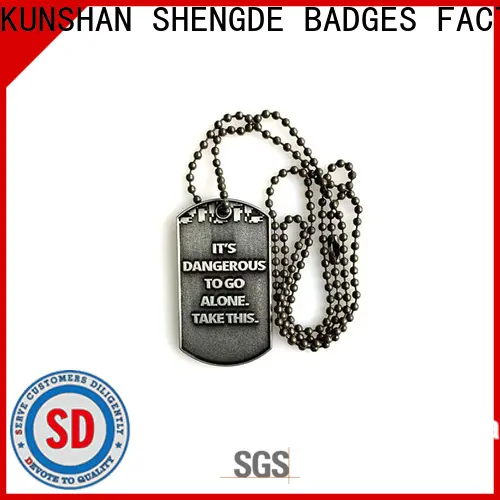 Shengde Wholesale engraved dog tags company for promotion 1