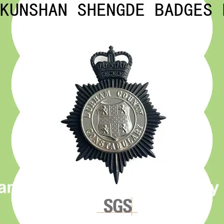 Shengde childrens police badges factory bulk production 1