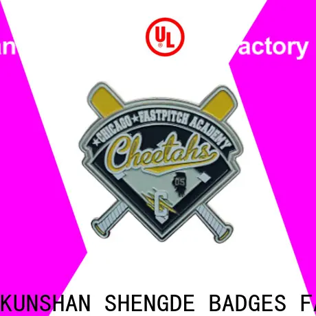 Shengde ribbon lapel pins Suppliers for promotion 1
