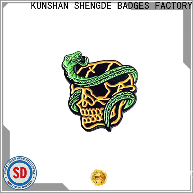 Shengde custom soft enamel lapel pins for business for promotion 1