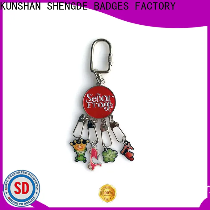 Shengde Best promotional keychains manufacturers bulk production 1