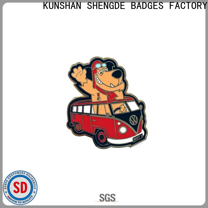 Shengde Latest personalised metal pin badges company bulk buy 1