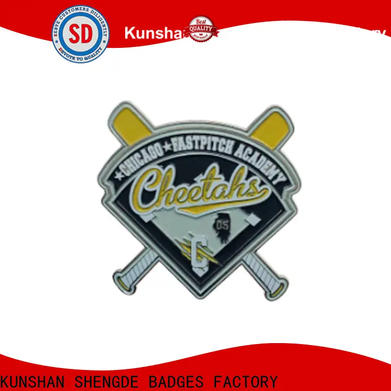 Shengde Top baseball trading pins cheap factory bulk production 1