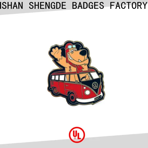 Shengde star pin badges company bulk production 1