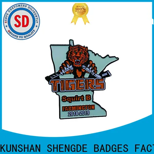 Shengde crown lapel pins company bulk buy 1