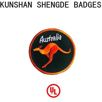 Top custom embroidered iron on patches manufacturers for sale 1